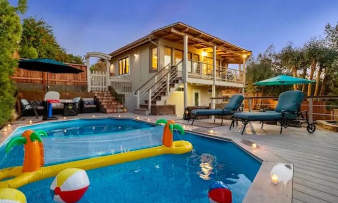 Poway Villa | Resort-Style 5BR Villa with Guesthouse, Pool & Spa
