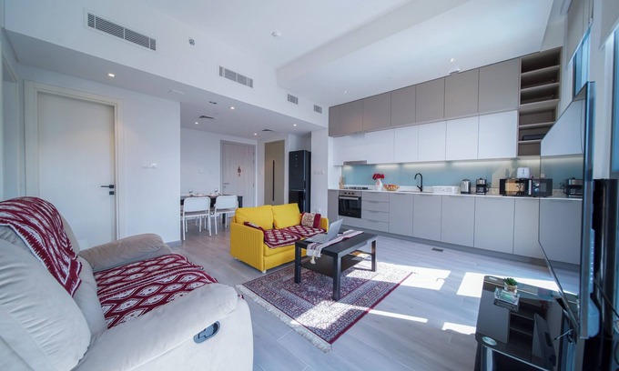 Dubai Production City Apartment | Resort-Style Awesome 1 BHK Smart Home