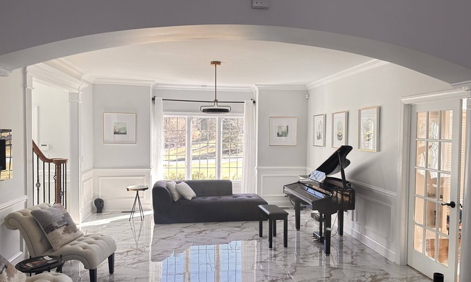 Glasser House | Resort style home in one of the most picturesque places in New Jersey.