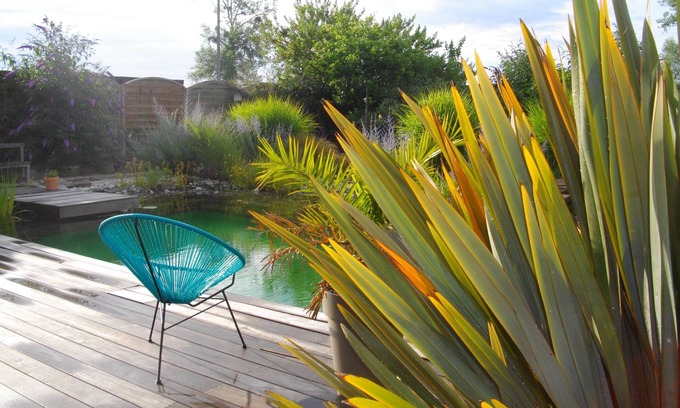 La Fresnais House | "Rest and relaxation" Gite * at the edge of a natural pool