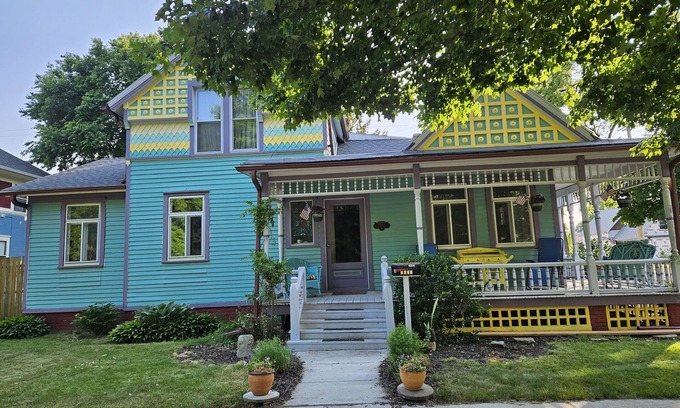 La Porte House | Restored 1870 Victorian Home in Historic LaPorte, IN all for you.