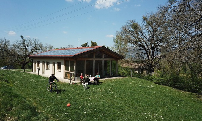 Ponte d'Assi Cabin | Retino Wood House - wooden cottage with veranda - green energy
