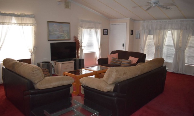 Holiday Shores House | Retro Charm Meets Home Comfort- 2BR/2BA Rivered Desert Retreat with Boat Parking