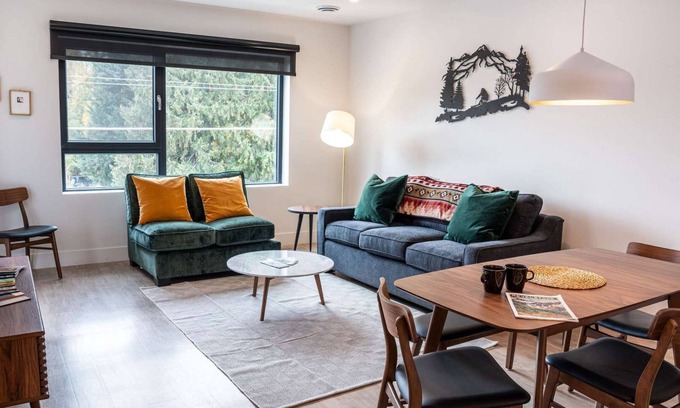 Revelstoke Condo | Revelstoke Vacations | Wildflower Retreat | Pet Friendly Plus Private Hot Tub!