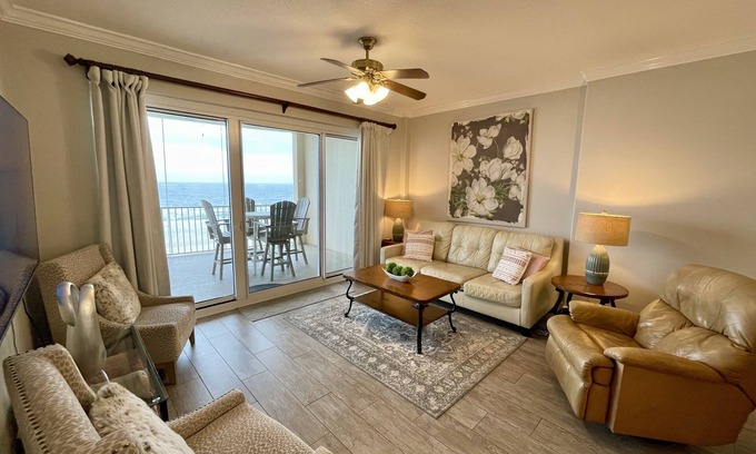 Orange Beach East Condo | RI 410 Huge Double Shower! Beach Front! Popular Unit! Kitchen & Bath Upgrades