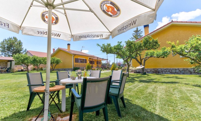 Riaza Ski Chalet | Riaza Victorian Estate. Ideal groups up to 8 people. Large Garden and BBQ