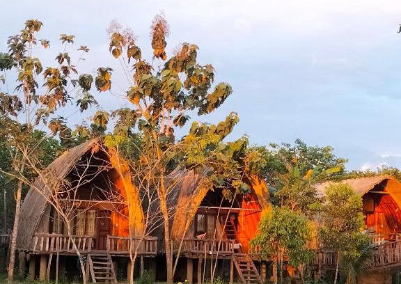 Quan Tom Resort | Rice straw Green lodge- resort