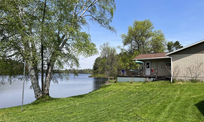 Republic House | Right on the Michigamme River!