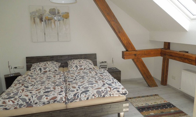 Mainz-Bingen Apartment | Right on the Rhine in the world heritage Upper Middle Rhine Valley between castles and vines