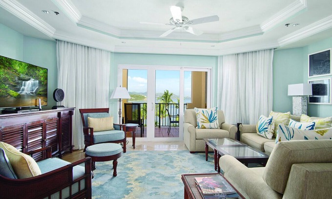 Nazareth Condo | Ritz-Carlton Club St. Thomas Luxury 2BR Beachfront Apartment with Full Amenities