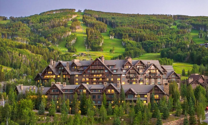 Avon Condo | ! RITZ FALL COLORS NOW! LUXURY 1BR-HIKE BIKE POOL w/VIEWS, 2 DECKS/FIREPLACES