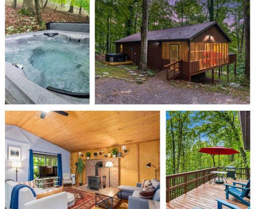 Great Cacapon House | River Cabin w Great Views, Screened Porch & Fire Pit