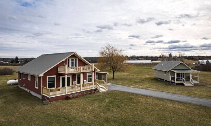 Frontenac House | River & Charm: 2 Homes, on 10 Acres Near Clayton
