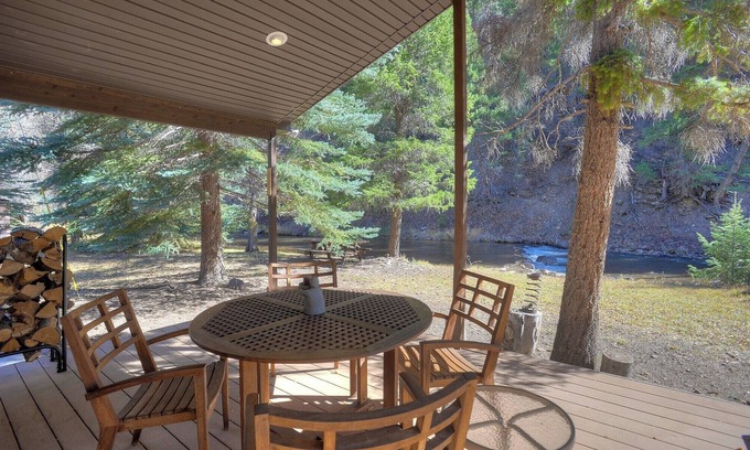 Durango - Purgatory Cabin | River Front Cabin on 1 acre - 14 Minutes to Downtown Durango