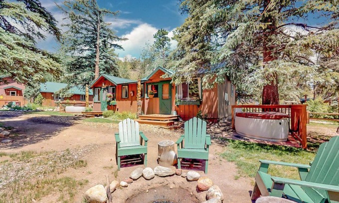 Estes Park Cabin | River Front Cabin With Private Hot Tub