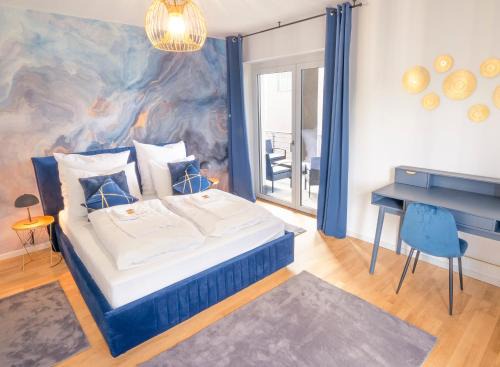 Niedergirmes Apartment | River Lux Suite - 5 min to HBF