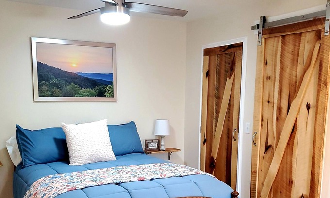 Waynesville Apartment | River Point Retreat-mini-farm, fire-pit, near hiking, dining, shopping, skiing