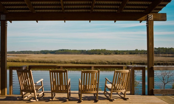Thomas Drive House | Rivercamps at Crooked Creek~New Luxury Home in Private Gated 1500 Acre Community