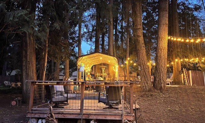 North Yelm House | Riverfront 2 bed RV on PROPERTY- PETS OK! Minutes from Nisqually Red Wind Casino