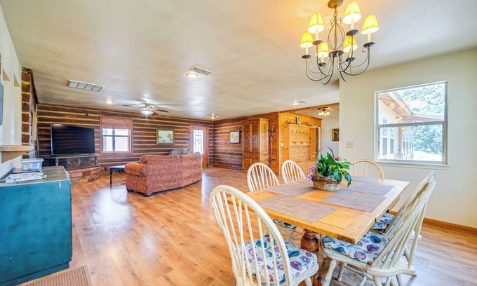 Brady House | Riverfront Brady Retreat on 25 Acres!