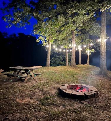 Caplinger Mills House | Riverfront Getaway Cabin #4 - Sleeps 5