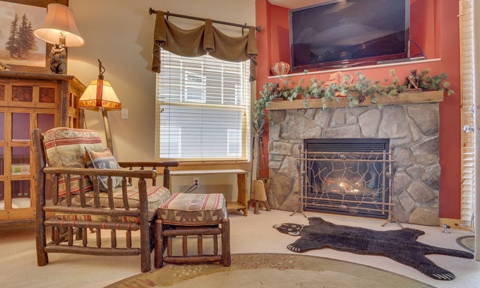 Government Camp House | Riverfront mountain townhouse with pool & hot tub, patio, & easy ski access