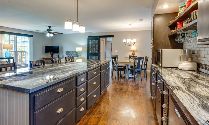Bartlett House | Riverfront Stockport Home w/ Deck & Gas Grill!
