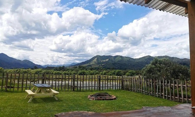 Murchison House | Riverside Bedford Bus with stunning valley views.