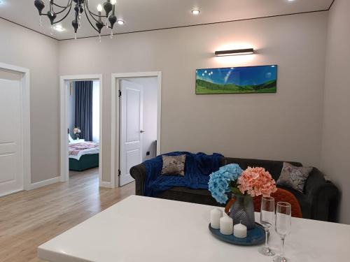 Almaty Apartment | Riviera 2 Room apartment for 6 persons