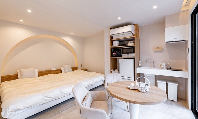 Tozawa Cottage | RMOGAMI C Type RoomTwo Double Beds River View Economy Room/Mogami-gun Yamagata