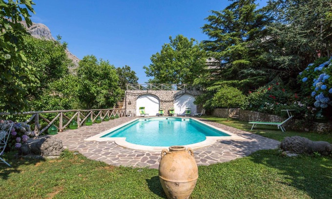 Vico Equense House | Rocca Angelica - Villa with swimming pool, 40 min far from Positano