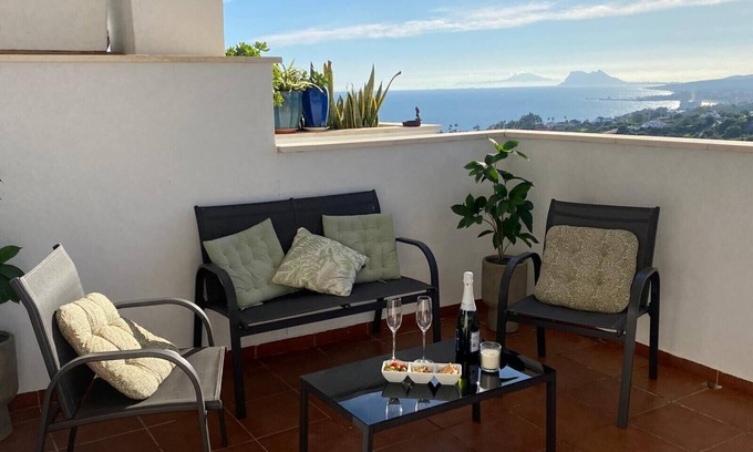 Manilva Apartment | Rock Bay 2422 Splendid sea & african coast views