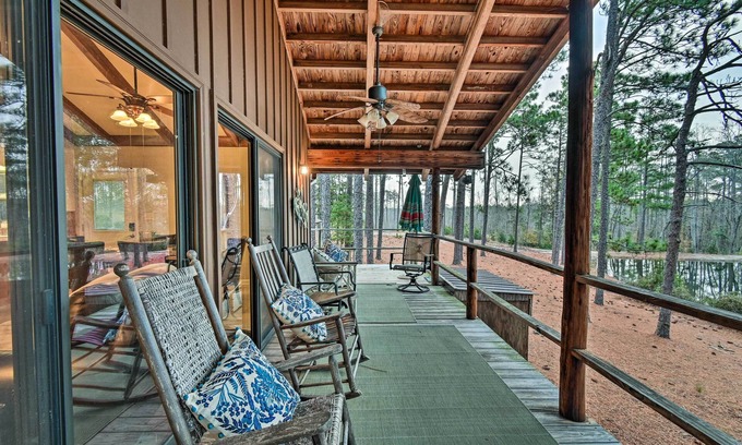 Cordova Cabin | Rockingham Cabin on 75 Acres w/Lake Access!