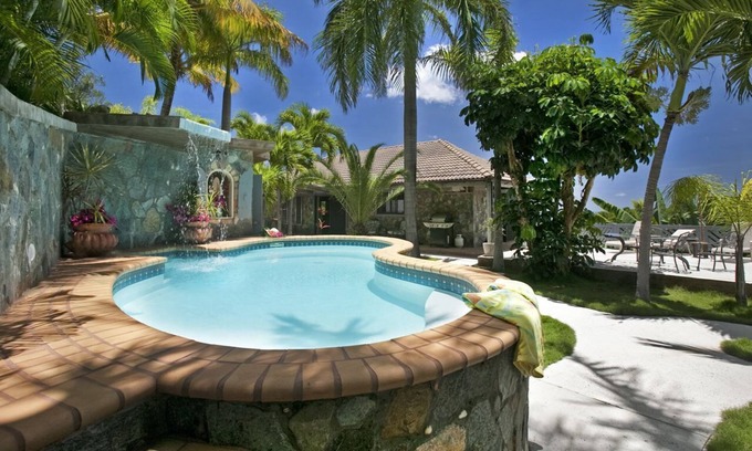 Estate Dorothea Villa | Rockworks Villa- off the beaten path for peace and tranquility