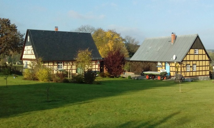 Brotenfeld House | Romantic half-timbered house by the forest
