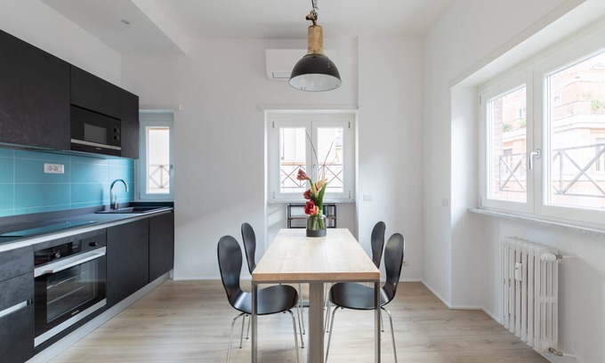 Rione VII Regola Apartment | Roman Residenza: Bright, Quiet, Modern Apt. in Central Rome.