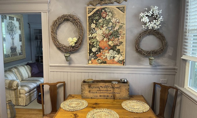 Little Falls Apartment | Romantic Country French Eclectic Cozy Pied-a-Terre with a style all its own!