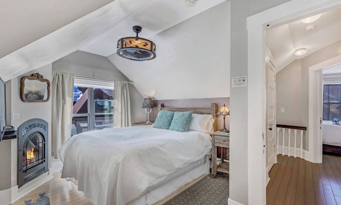 Glenwood Springs House | Romantic Downtown Suite at the Floradora House B&B