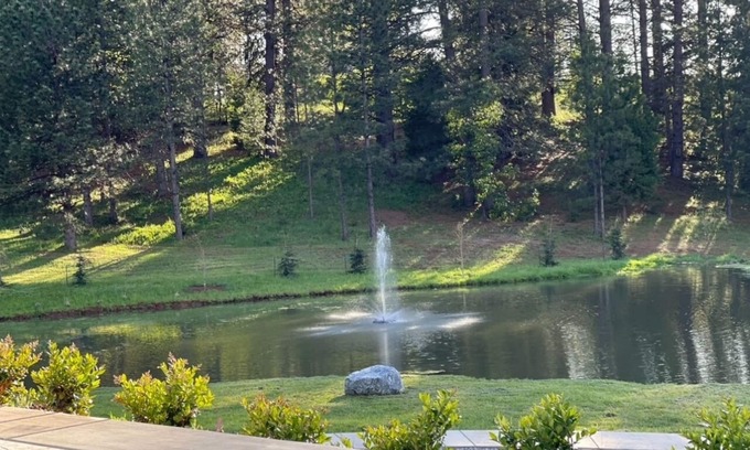 Apple Hill Cabin | Romantic Getaway, Cabin in Apple Hill on 10 Acres with Private Pond