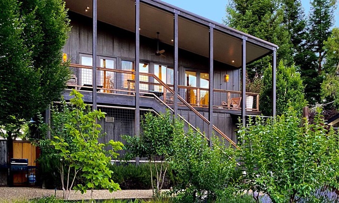 Forestville Cottage | Romantic Modern Wine Country Carriage House