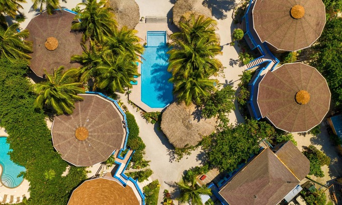 San Pedro Resort | Romantic Partial Ocean View Suite in Oceanfront Resort