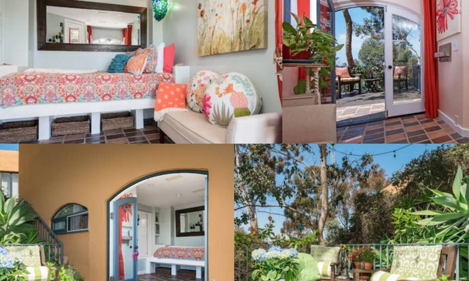 Mission Hills Apartment | Romantic Private Canyon Retreat
