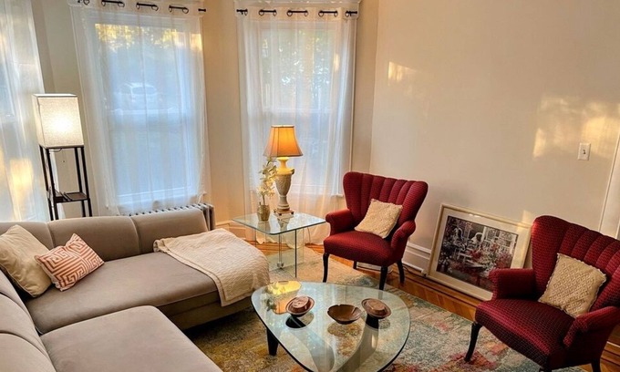 Montclair Condo | Romantic Victorian Apartment - 5 minutes to downtown/train to NYC.
