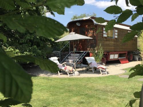 Hummel Apartment | Romantikurlaub im Zirkuswagen