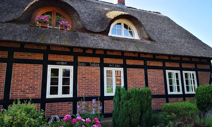 Muritz Other | Romantische Reetgedeckte Bauernhaushälfte in Alt Rehse