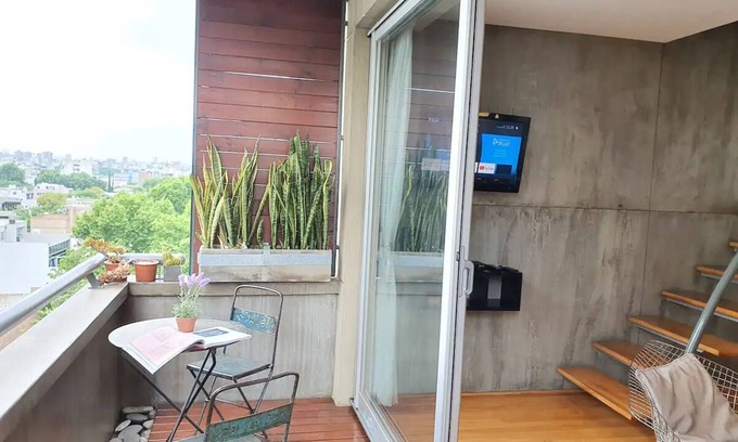 Chacarita Apartment | Rooftop apartment, great views !nOutdoor balcony shower!