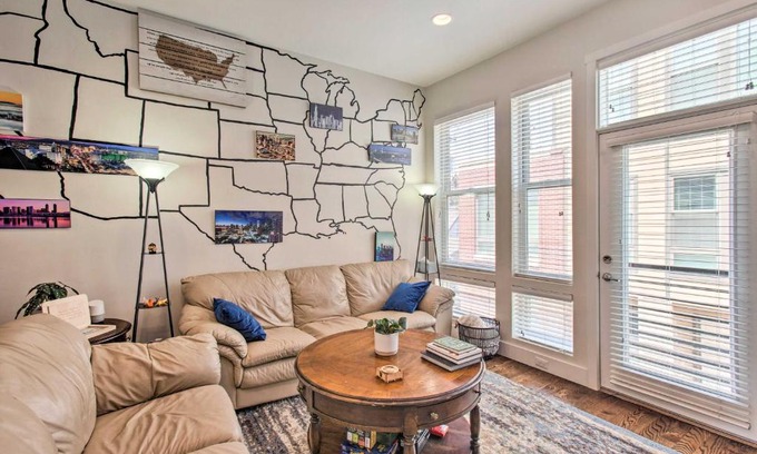 San Rafael House | Rooftop Deck and City Views Denver Abode!