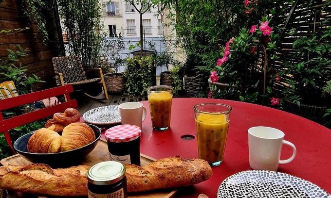 Batignolles Villa | Rooftop garden in Paris