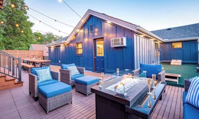 Prescott Condo | Rooftop Patio | Game Room & Arcade | Prime Location