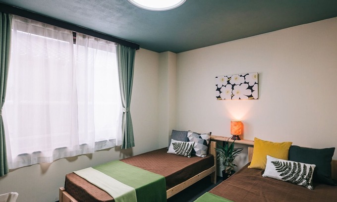 Mikawamachi Hotel | Room 203 Twin Room Free parking available/Arao Kumamoto